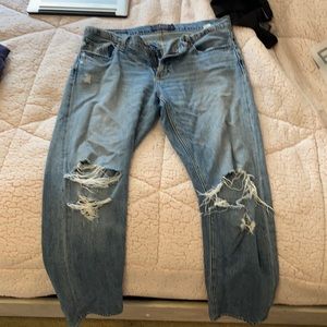 Low rise jeans